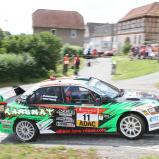 Heimspiel im ADAC Rallye Masters: Raphael Ramonat im Mitsubishi Lancer